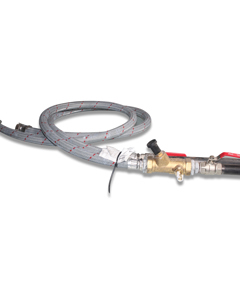 Connection set hot water 1"x2000 with line control valve